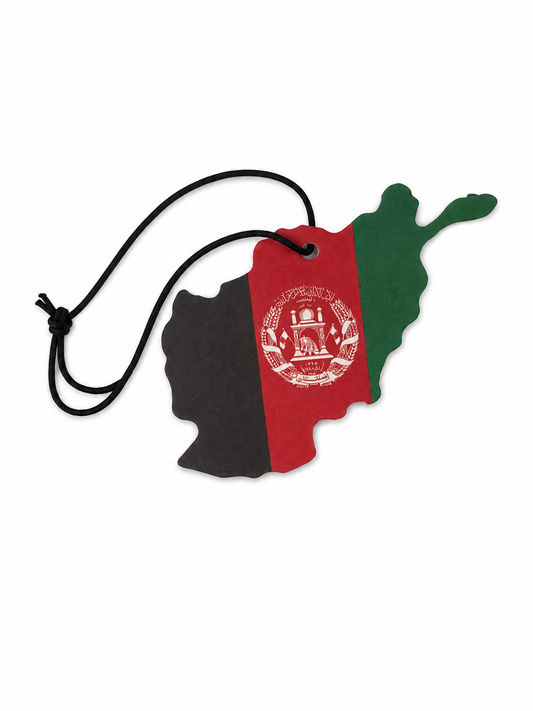 DriveFresh Afghanistan Flag Air Freshener Free Shipping