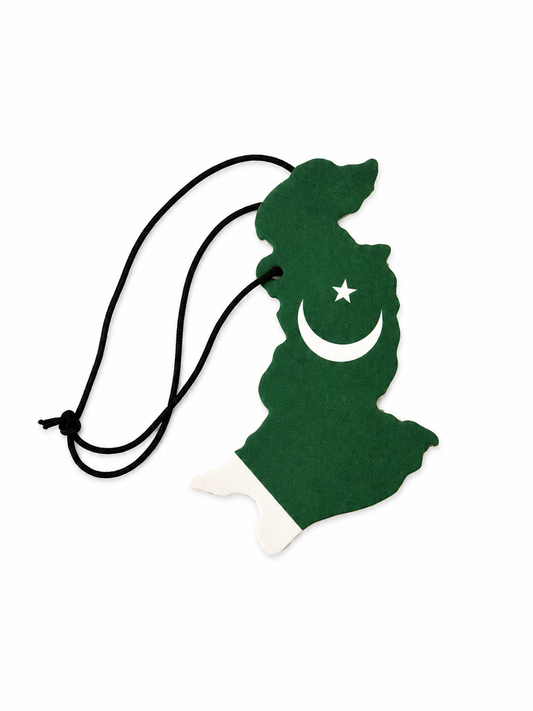 DriveFresh Pakistan Flag Air Freshener Free Shipping