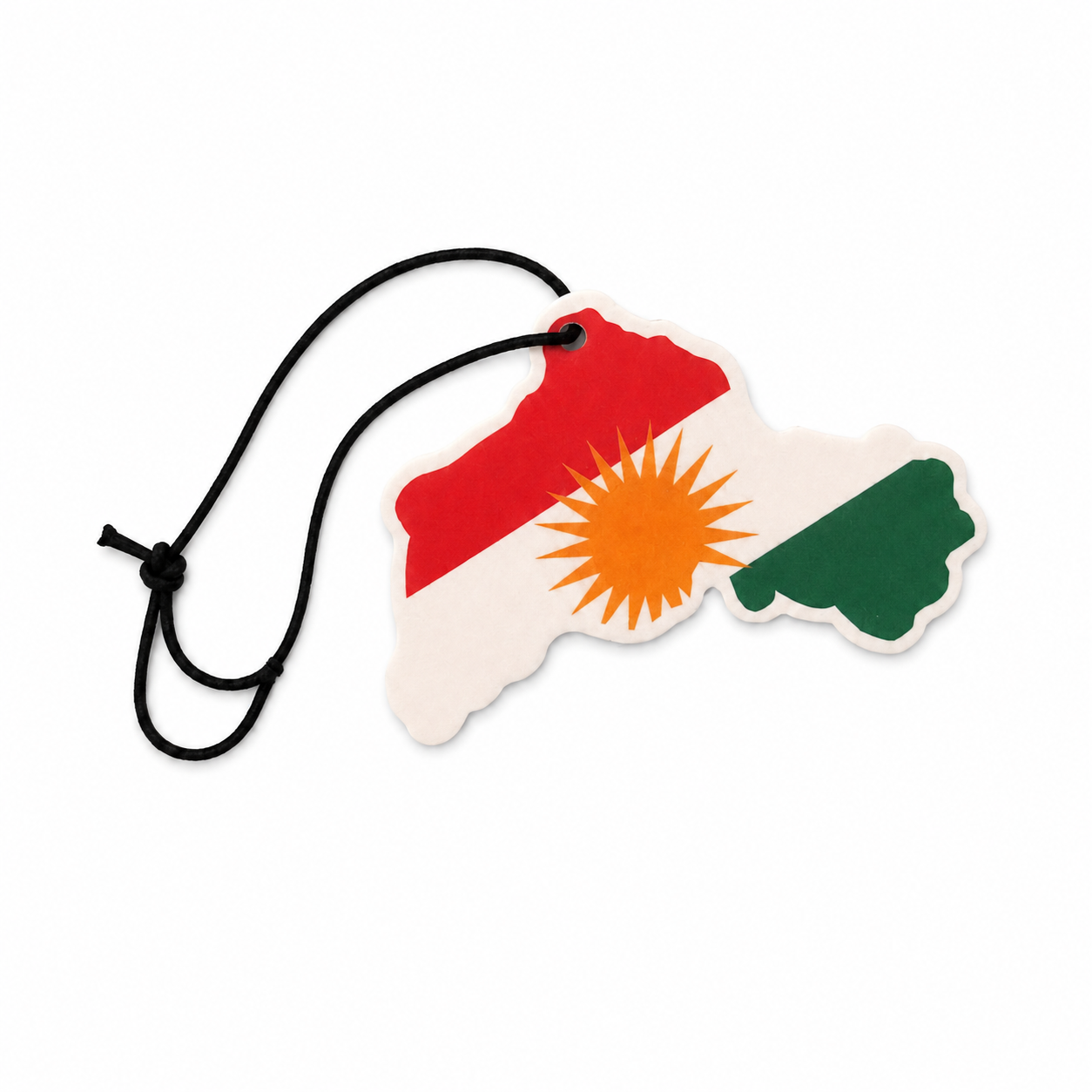 DriveFresh Kurdistan Flag Air Freshener Free Shipping