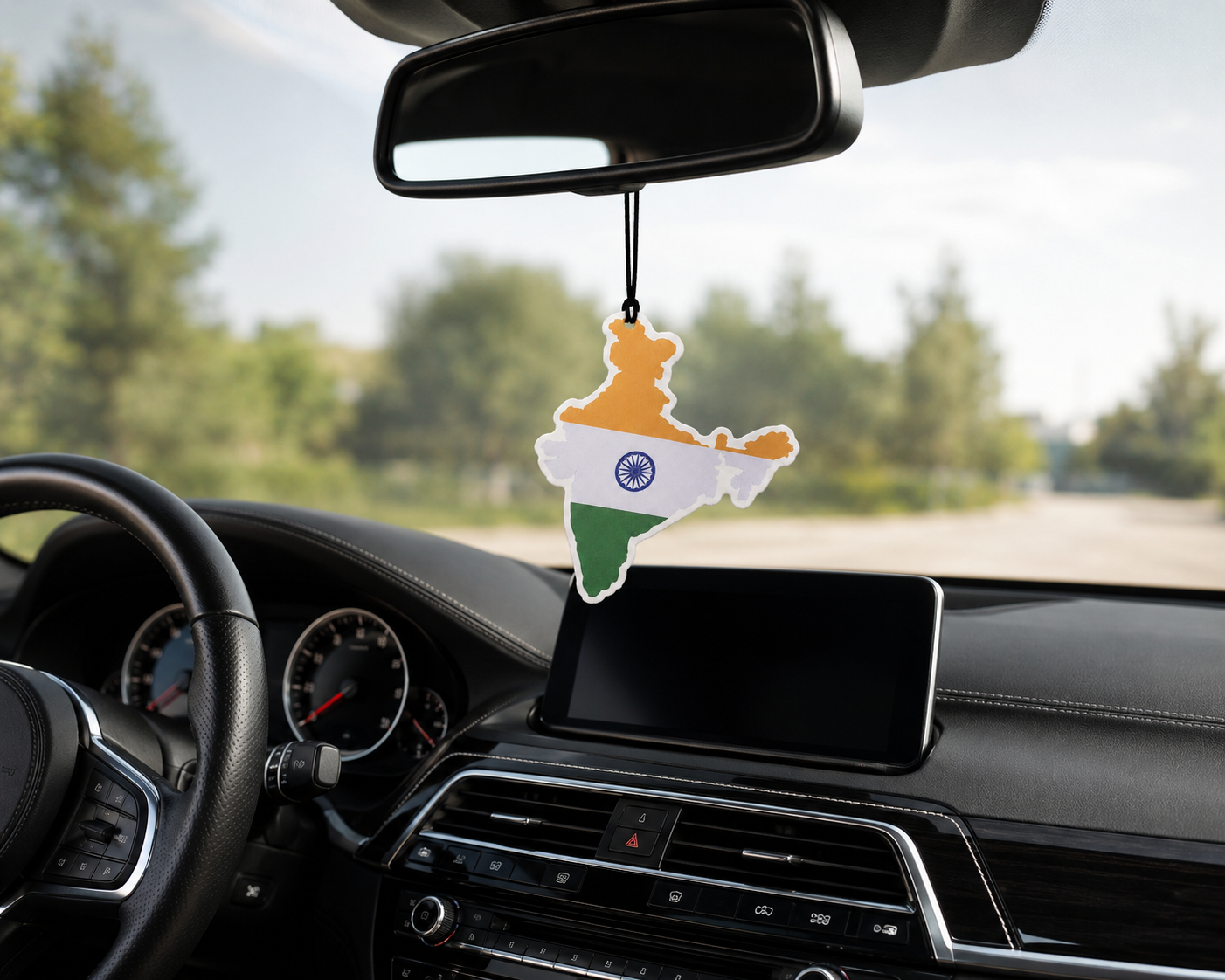 DriveFresh India Flag Air Freshener Free Shipping